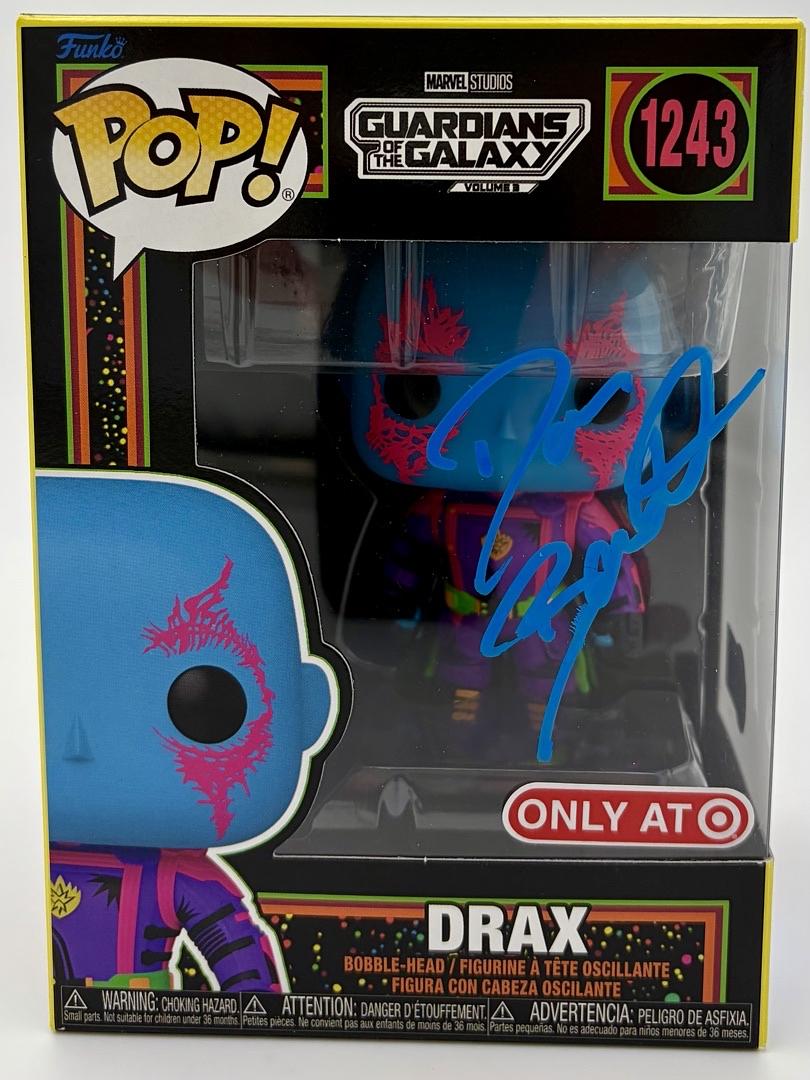 Dave Bautista Signed Funko Pop #1243 "Drax" GOTG - Beckett COA